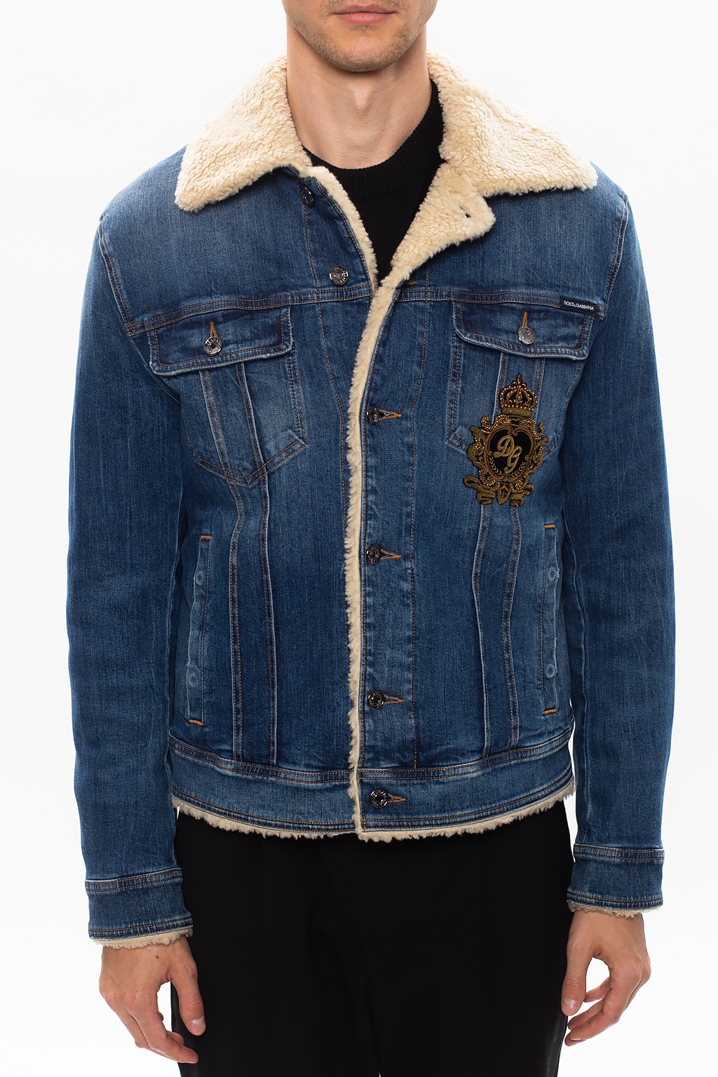 Dolce and best sale gabbana jeans jacket